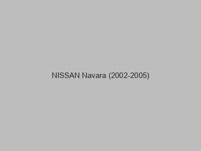 Enganches económicos para NISSAN Navara (2002-2005)